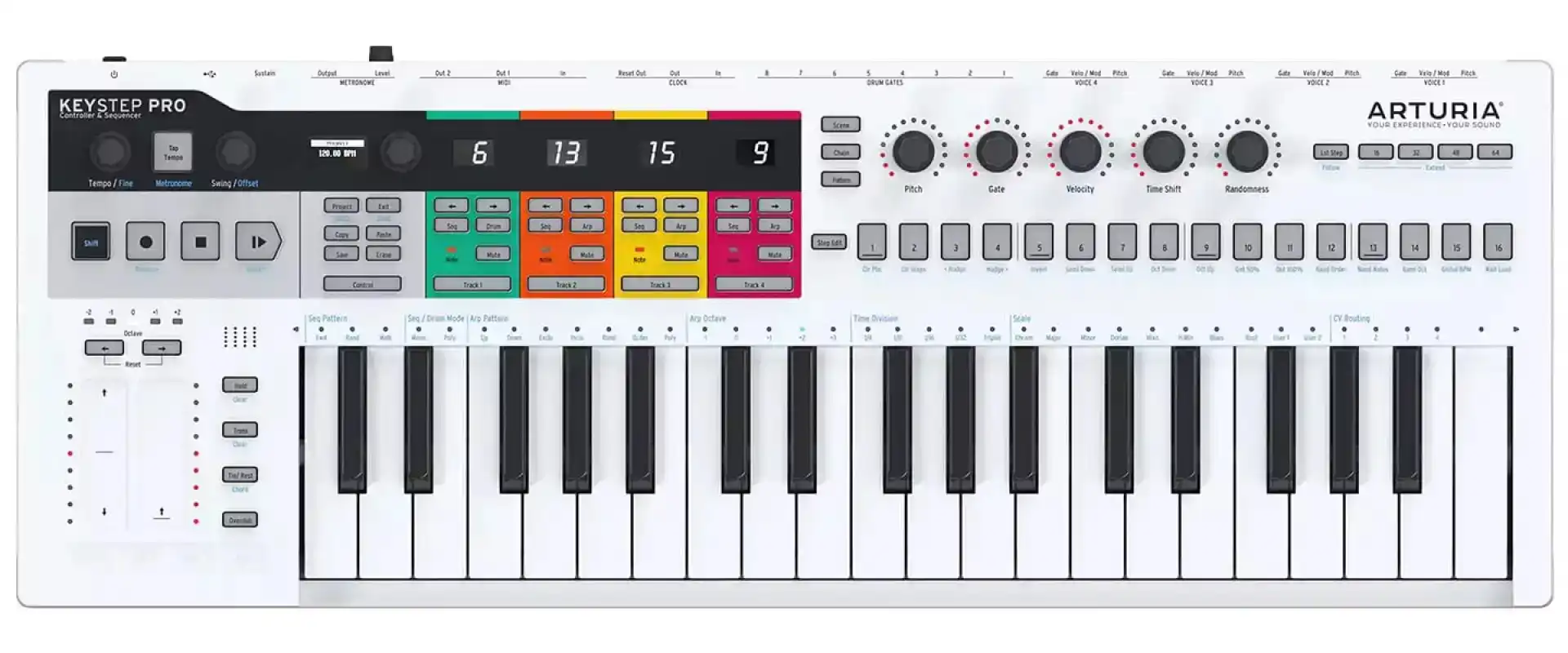 Arturia KeyStep Pro - kontroler klavijatura i sekvencer