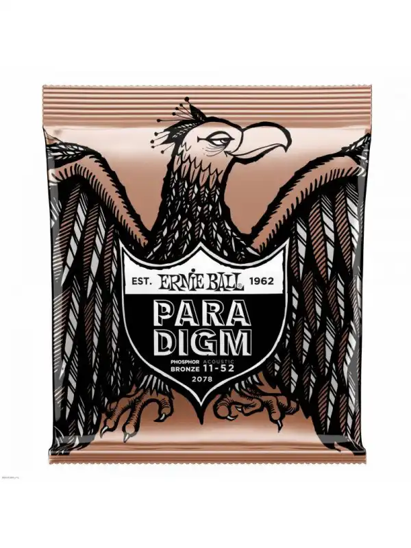 ERNIE BALL 2078 PARADIGM 11-52 Acoustic Guitar Strings