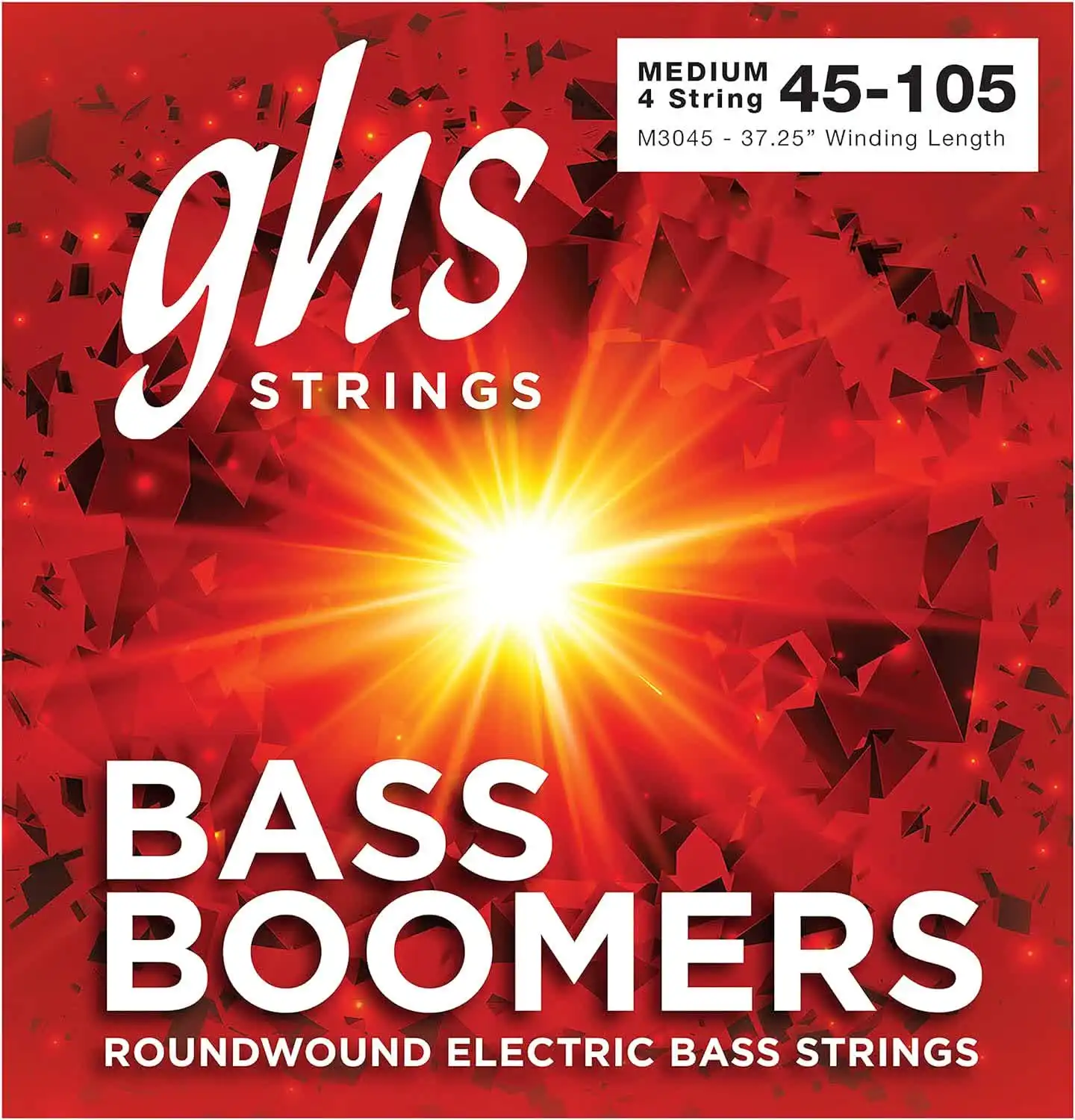 GHS 45-105 M3045 Medium Bass Boomers Roundwound Long Scale - ?ice za bas gitaru